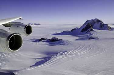 在南极冰变暖