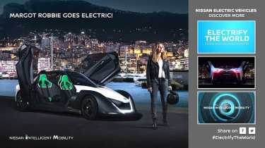 Nissan Electric recruit Margot Robbie