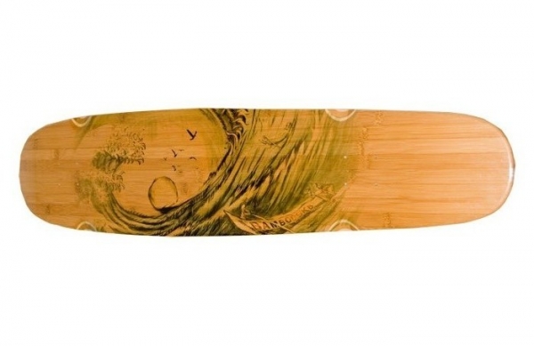 Bamboosk8，竹滑板