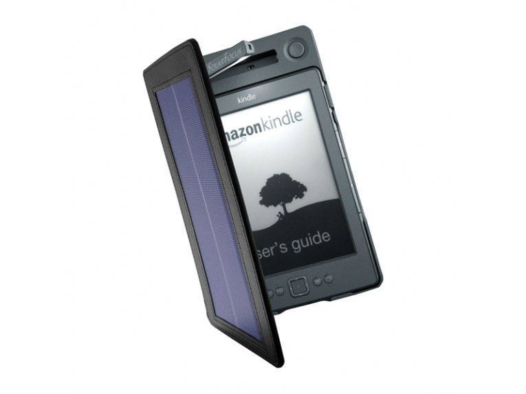 首次推出了首个太阳能Kindle盖