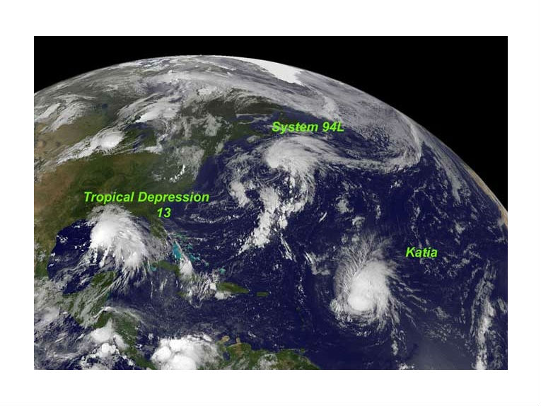 卡蒂亚飓风成为4类风暴