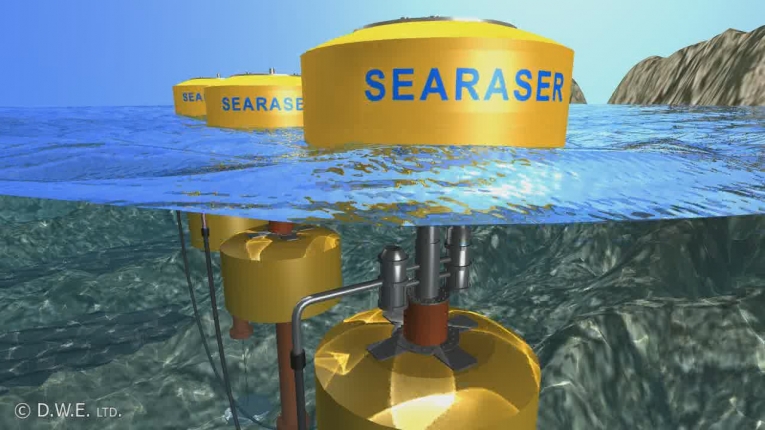 Searaser将海浪功率转换为清洁可再生能源