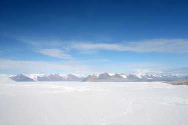 正在融化的南极冰和海平面