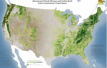 在美国的碳计数-一个突破性的新生物量地图
