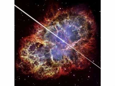 蟹状星云脉冲星伽马射线的能量让天文学家叹为观止