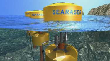 Searaser系统将海洋波浪能转换成清洁可再生能源