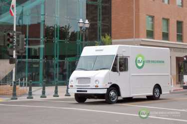 UPS介绍了在加利福尼亚州使用的零排放电力车队