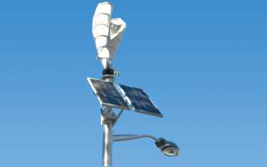 Ecopole，风能和太阳能的路灯组合